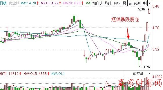 圖1 某商業(yè)城短線暴跌震倉.jpg