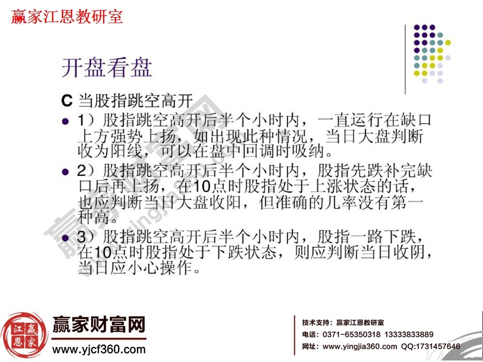 看盤方法與技巧大全