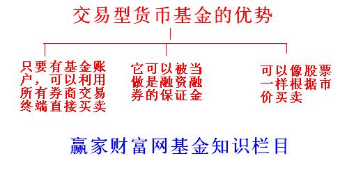 交易型貨幣基金優(yōu)勢