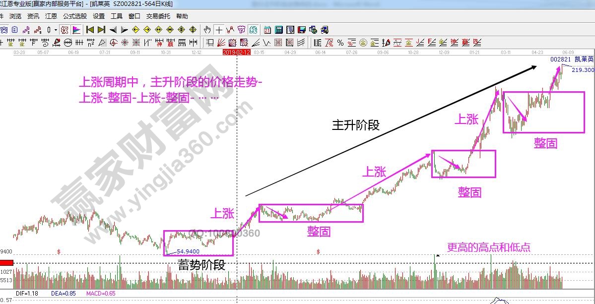 主升階段拉升節(jié)奏